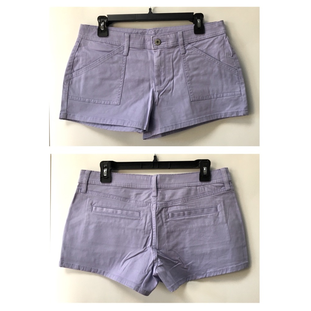 ARIZONA JEAN COMPANY- Women Jr's Shortie Shorts - LILAC - Size 11 - NWOT